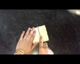 A picture of step 2 of Chicken swiss roll.