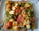 A picture of step 7 of Smoked paneer tikka sandwich.