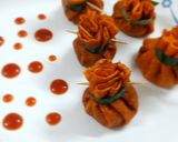 સ્ટફડ બેસન ચીલા પોટલી  (Stuffed Besan Chilla Potli Recipe In Gujarati) રેસીપી સ્ટેપ3ફોટો