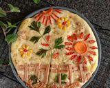 Foto langkah ke 4 dari resep Focaccia Garden.