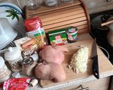 Tejfölös csirkepaprikás recept fázis 1 fotója