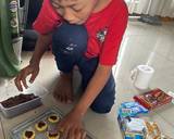 Cara Membuat Cookies sagu keju coklat 3