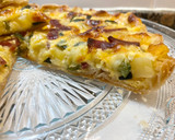 Foto del paso 17 de la receta: Pizza rústica de jamón serrano, patatas y calabacín