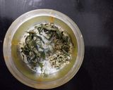 A picture of step 1 of Rajwadi Paan mojito shots.