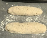 Foto del paso 4 de la receta: Tortilla de patatas con pimientos verdes & cebolla y pan casero multicereales