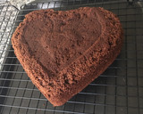 Foto del paso 6 de la receta: Pastel de chocolate envuelto en gelatina de fresas