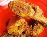 Foto langkah ke 7 dari resep Ayam goreng serundeng lengkuas halus.