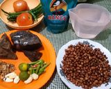 Foto langkah ke 2 dari resep Ayam goreng kuah kecap kacang Palembang.