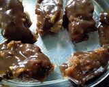 A picture of step 4 of Dry dates kaju chocolate.