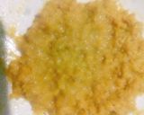 A picture of step 2 of Shorsher puure Chalkumro (Fried ash gourd stuffed with mustard).