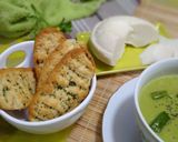 Foto del paso 4 de la receta Crema de espárragos y queso de oveja tronchón de Catí