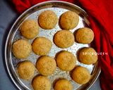 A picture of step 6 of Churma Ladoo.