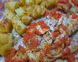 Foto del paso 7 de la receta: Pescado con salsa romesco y maní
