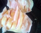 Foto del paso 2 de la receta: PAPA LIBRILLO Con jamón Salsa y queso muzzarela