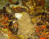 A picture of step 2 of Macaroni jallof.