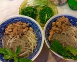 Hình bước làm 5 của món Miến gà cách tân