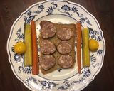 A picture of step 1 of California Farm Sausage, Egg and Cheese Breakfast.