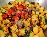 A picture of step 7 of Halwai Style Kaddu ki Sabzi.