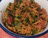 Kathiyawadi style sev aur hare payaj ki sabji recipe step 6 photo