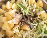 Fokhagymás kelkáposzta főzelék, füstölt paprikával recept fázis 2 fotója