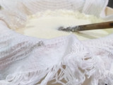 Queso crema casero con leche en polvo