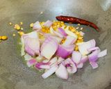 A picture of step 1 of Pudina tomato chutney (Mint & Tomato).