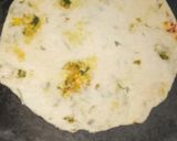 A picture of step 9 of Shezwan Cabbage coriander paratha.