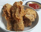 Foto langkah ke 5 dari resep Ayam tepung simpel enaak dan renyahnya awet.