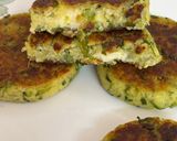 A picture of step 15 of "Cheese-Stuffed Paneer & Sweet Potato Patties".