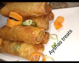 A picture of step 9 of Spring rolls.