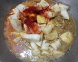 A picture of step 2 of Guava Curry.