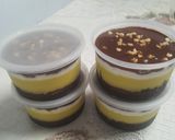 Foto langkah ke 5 dari resep Dessert Box Brownies Alpukat.