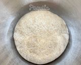 Foto del paso 5 de la receta: Pizza 🍕 con base de Espelta Integral mitad bacon-mitad calabacín con huevos de codorniz 🍳