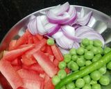 A picture of step 2 of Chatpata Pasta.