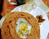 A picture of step 6 of Khasta Karara Paratha.