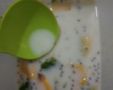 Foto langkah ke 6 dari resep Alpukat kuah susu selasih.