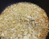 Foto del paso 2 de la receta: Fideos con salsa de champiñones y panceta fácil