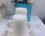 A picture of step 3 of Dates banana shake.