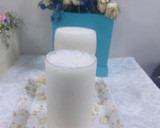 A picture of step 3 of Dates banana shake.