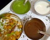 आलू टिक्की - छोले मसाला (aloo tikki chole masala recipe in Hindi) रेसिपी चरण 16 फोटो