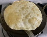 A picture of step 1 of Chole Bhature.