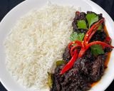 Gambar langkah 7 resipi Resepi Daging Dendeng Berapi.