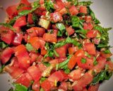 A picture of step 2 of Tomato basil herbed toastie.