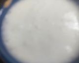 A picture of step 4 of Chicken fettuccine creamy pink pasta.