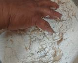 A picture of step 1 of Roti roll.
