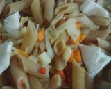 Foto del paso 4 de la receta: Fideos con vegetales y queso