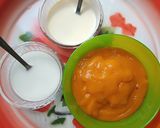 Foto langkah ke 2 dari resep 87. Es Mambo Susu Mangga.