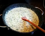 Foto del paso 9 de la receta: Crema de espinaca con lácteos