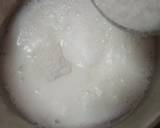 Rice flour rose phirni recipe step 2 photo