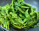 A picture of step 6 of Pasta with Broccoli Rabe and Italian Sausage.